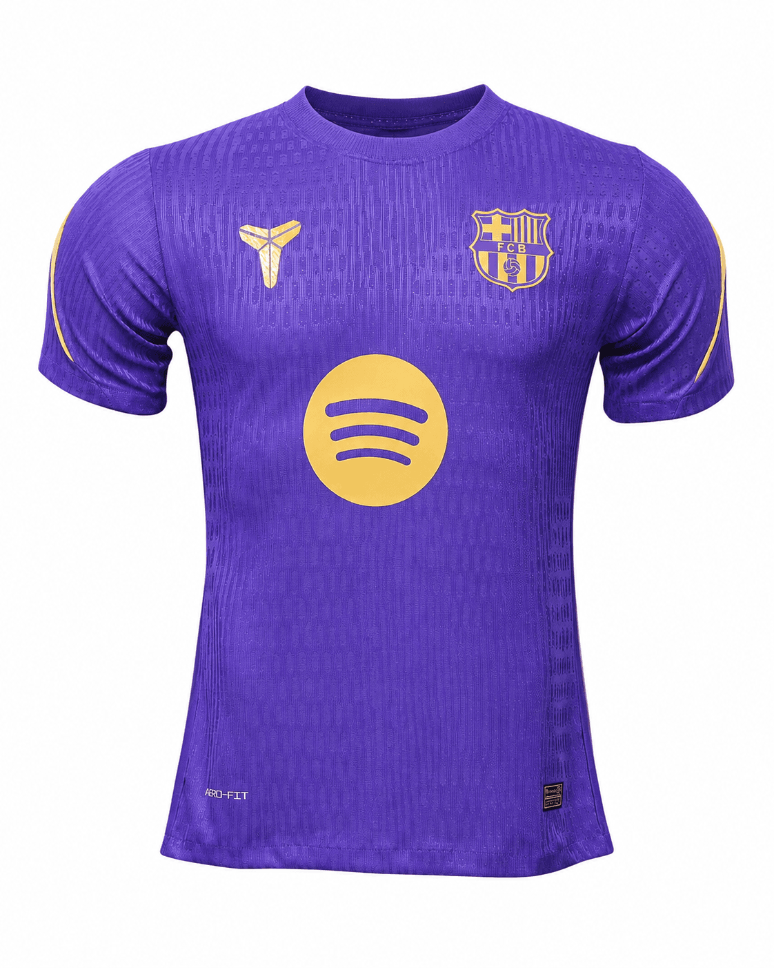 Maillot Barcelone 2026/2027 Joueur Édition spéciale violet et or face