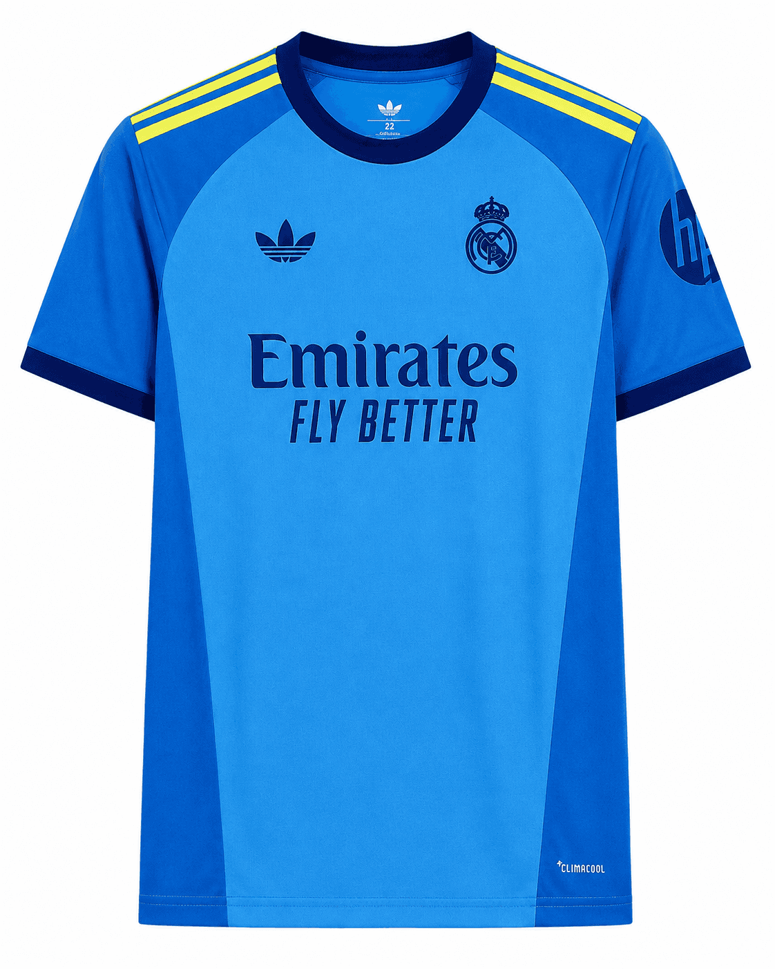 Maillot Real Madrid 2026/2027 Gardien Bleu face