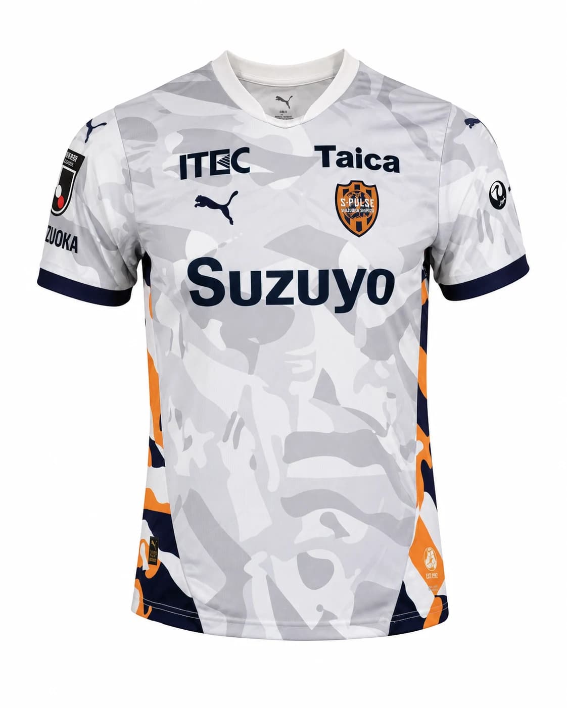 Maillot Shimizu S-Pulse 2026/2027 Extérieur face