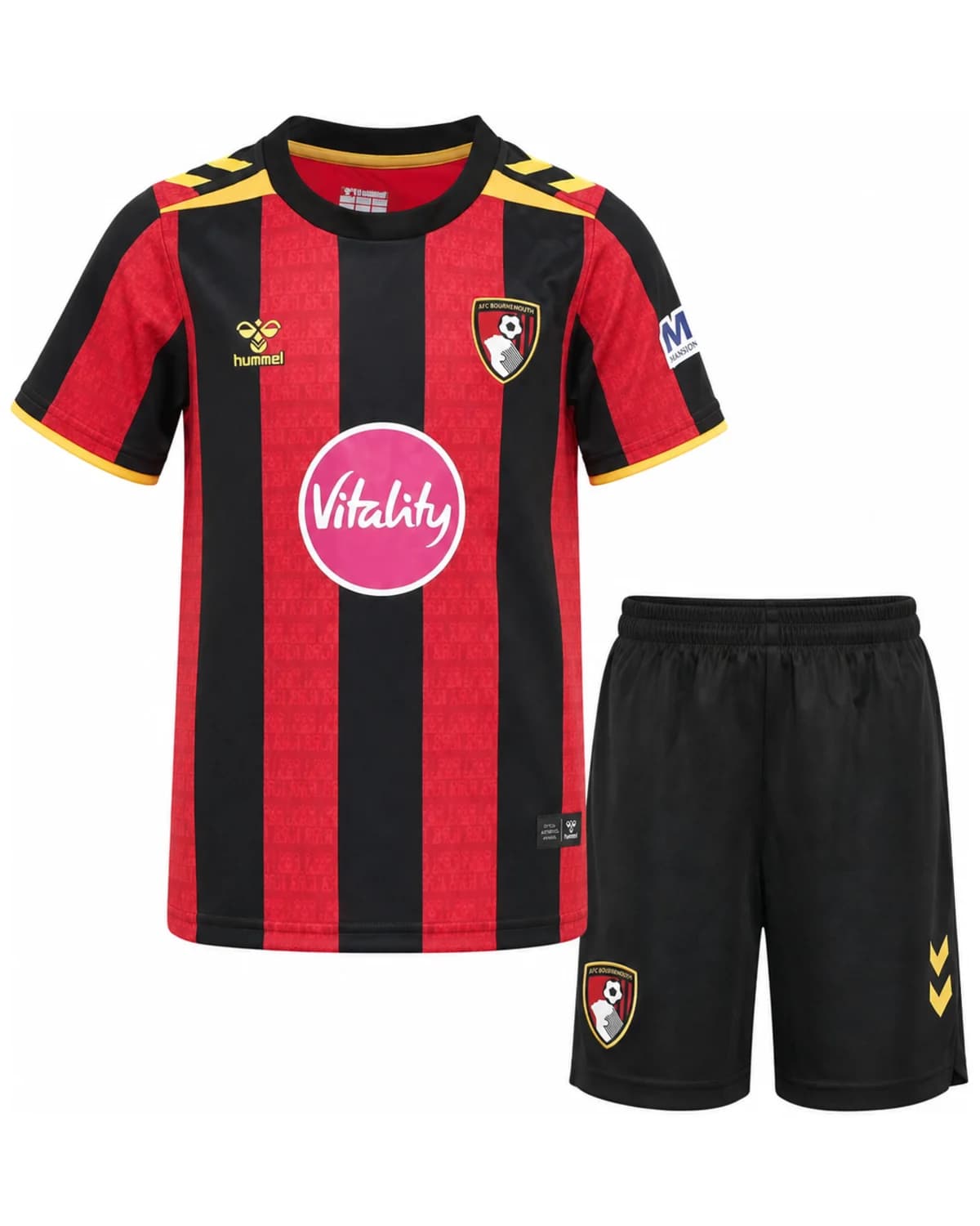 Ensemble maillot short Bournemouth 2026/2027 Domicile Enfant face