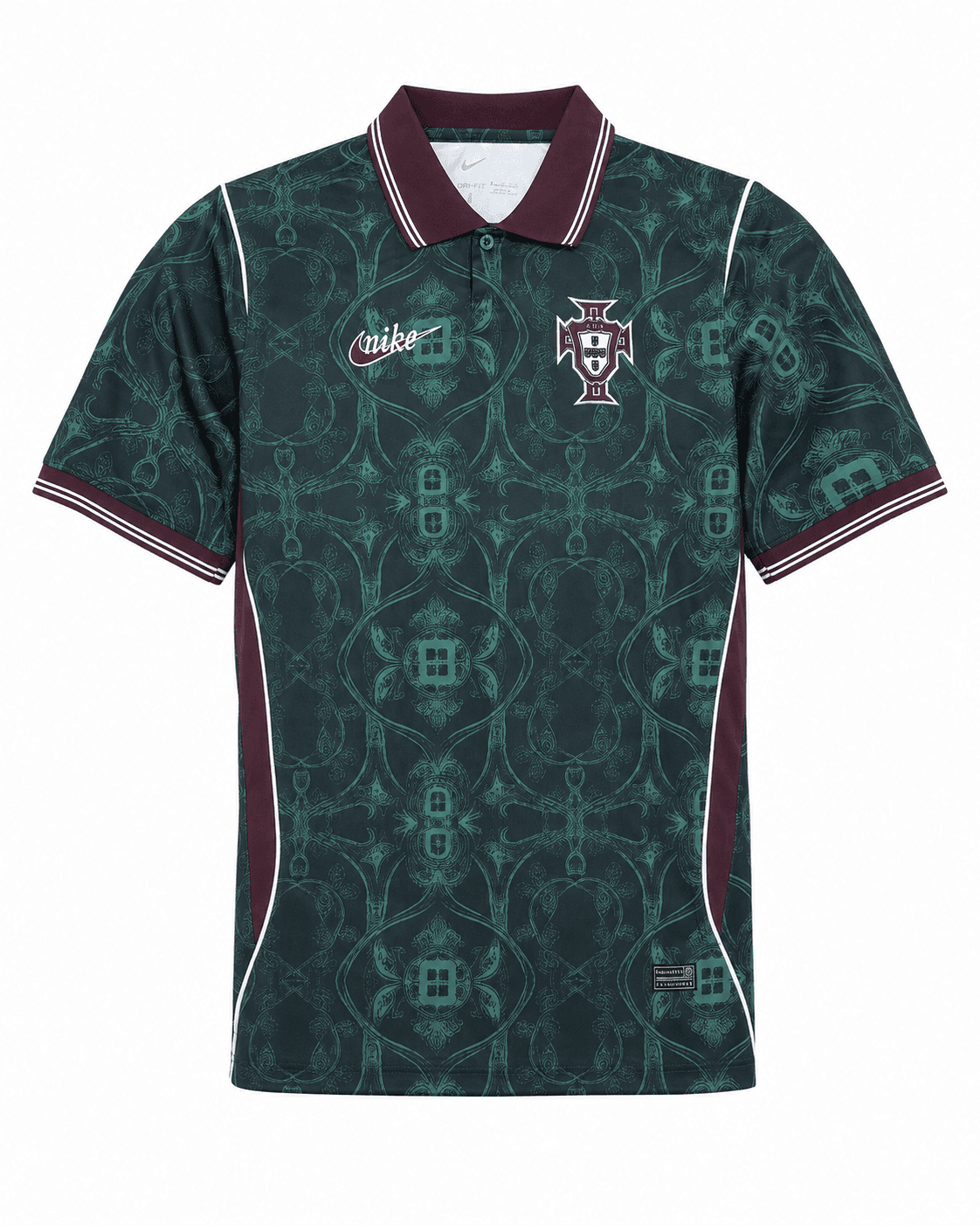 Maillot Portugal 2026/2027 Édition spéciale vert foncé monogramme face