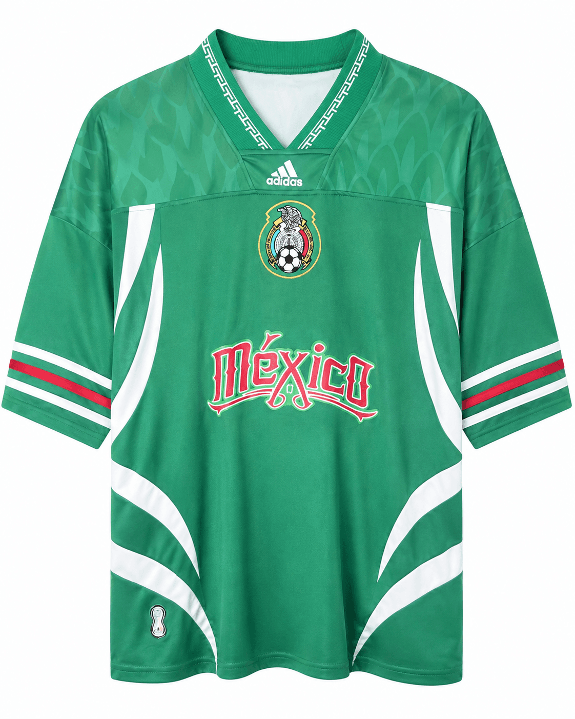 Maillot Mexique 2026/2027 Édition spéciale verte manches longues face