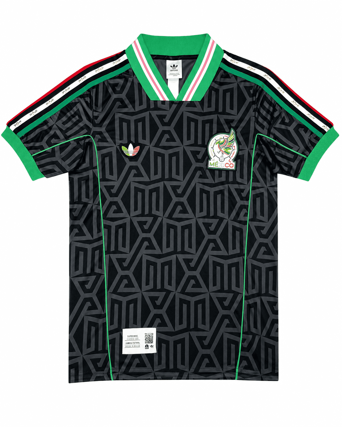Maillot Mexique 2026/2027 Édition spéciale noir et vert face