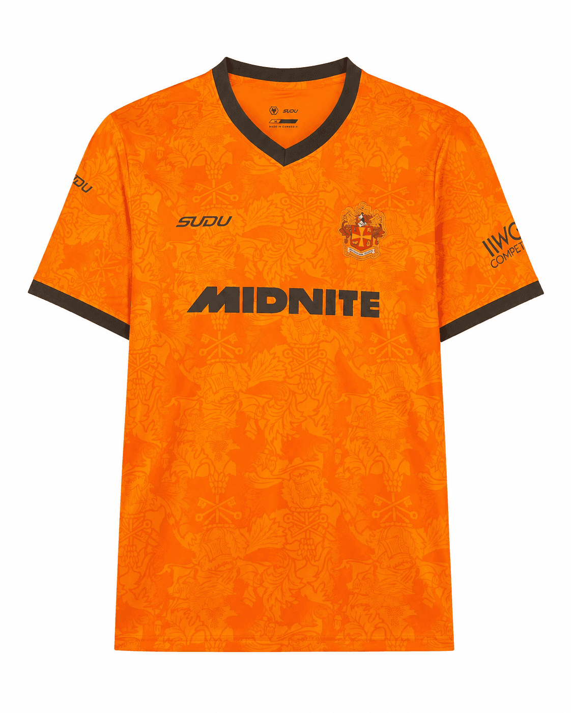 Maillot Wolverhampton 2026/2027 Domicile orange face