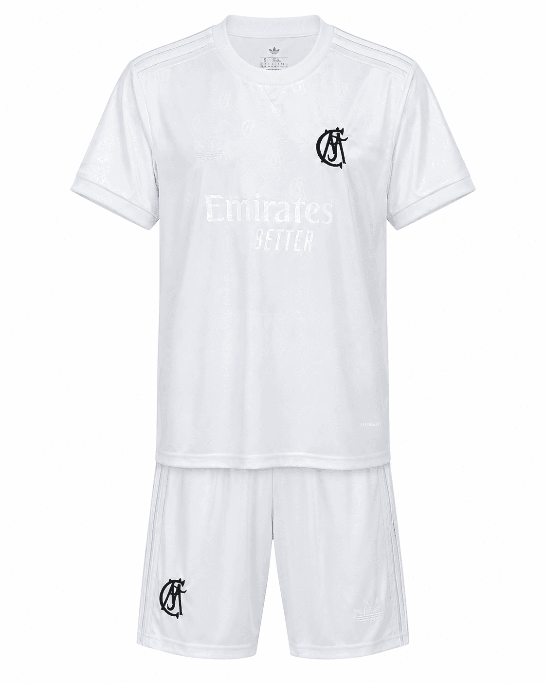 Ensemble maillot short Real Madrid 2026/2027 Édition spéciale blanche face