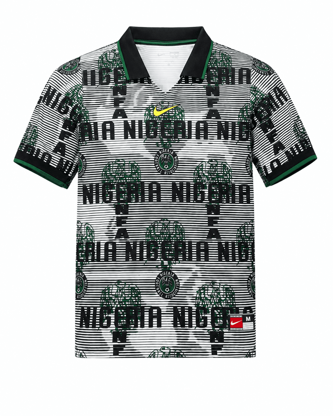 Maillot Nigeria 2026/2027 Édition spéciale noir et blanc face