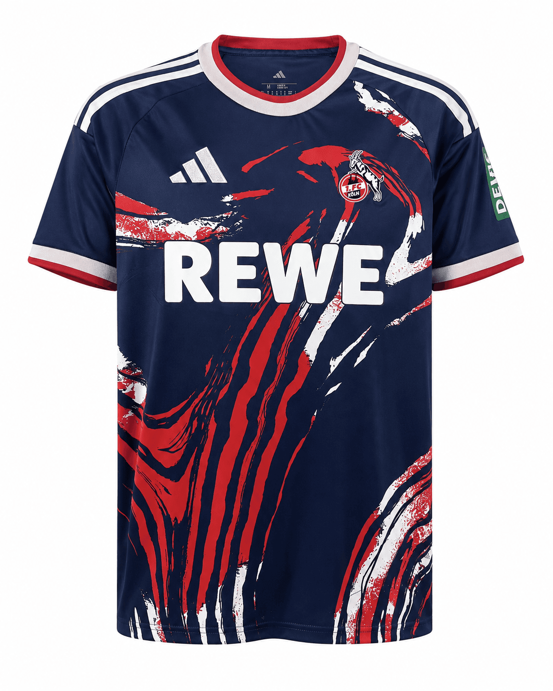 Maillot Cologne 2026/2027 Extérieur bleu marine face