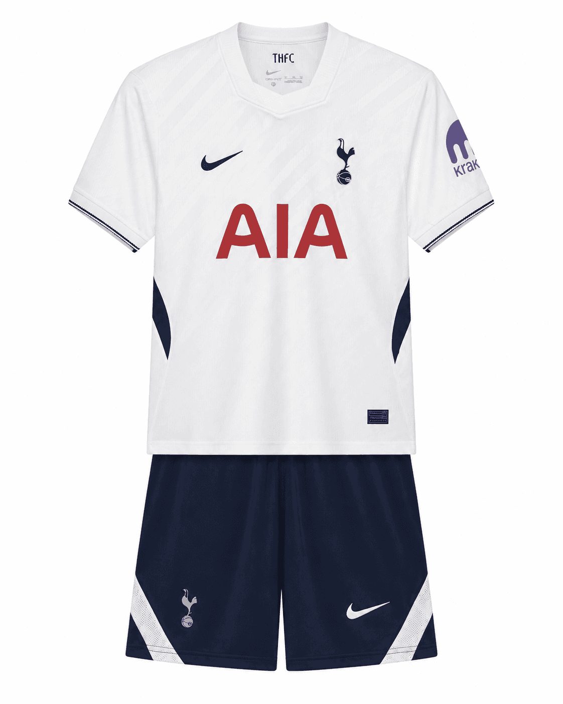 Ensemble maillot short Tottenham 2026/2027 Domicile adulte face