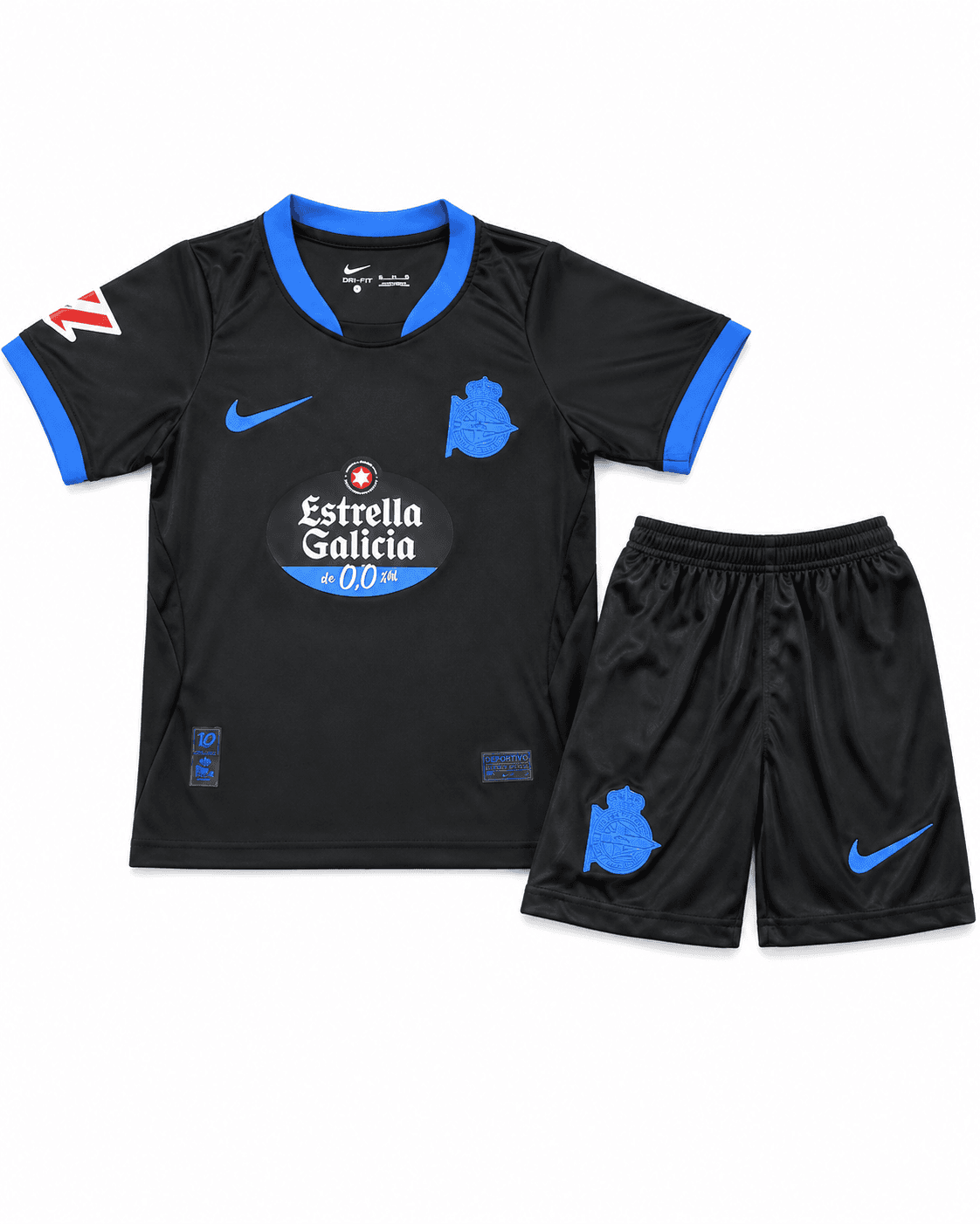 Ensemble maillot et short Deportivo La Coruña 2026/2027 Extérieur Enfant face