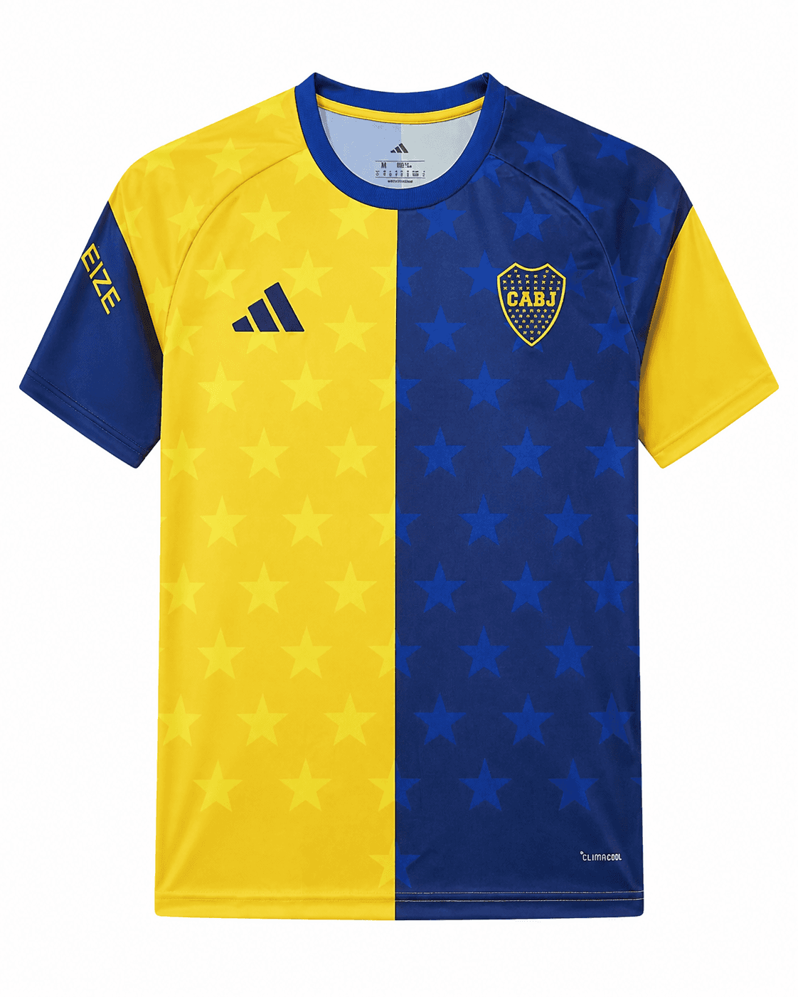 Maillot Boca Juniors 2026/2027 Édition spéciale jaune et bleu marine face