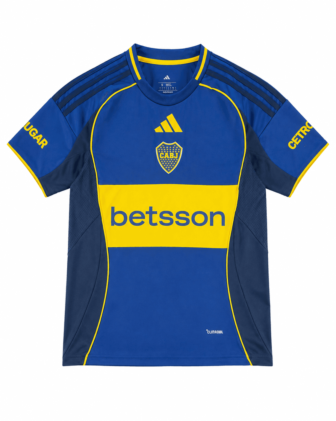 Maillot Boca Juniors 2026/2027 Édition spéciale bleu à bande jaune face