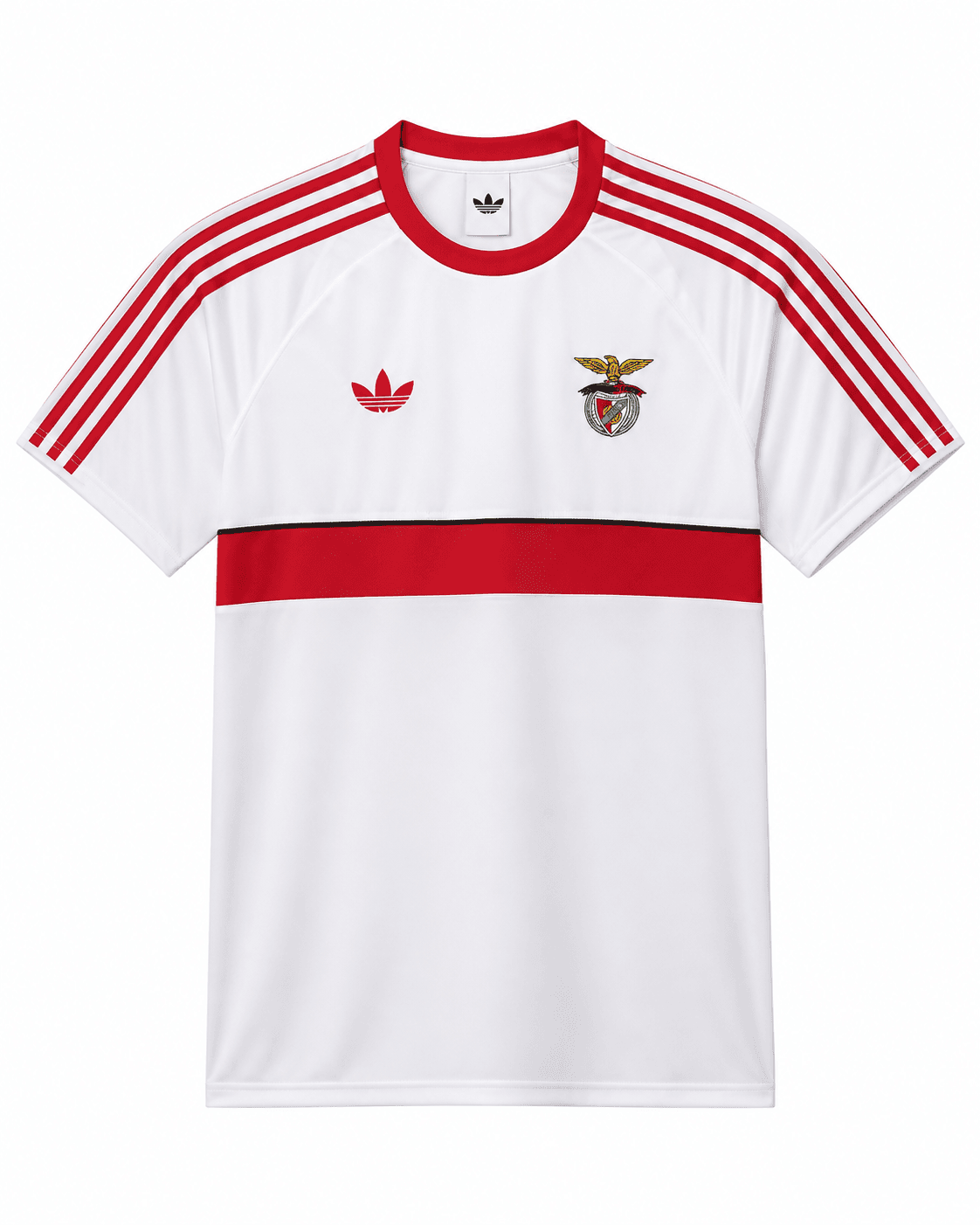 Maillot Benfica 2026/2027 Édition spéciale blanc à bande rouge face
