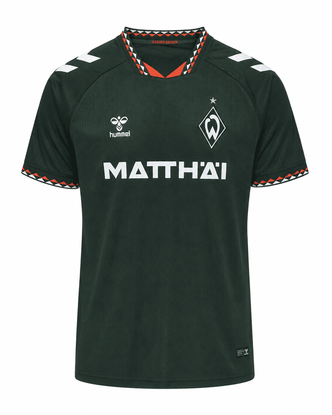 Maillot Werder Brême 2026/2027 Extérieur vert foncé face