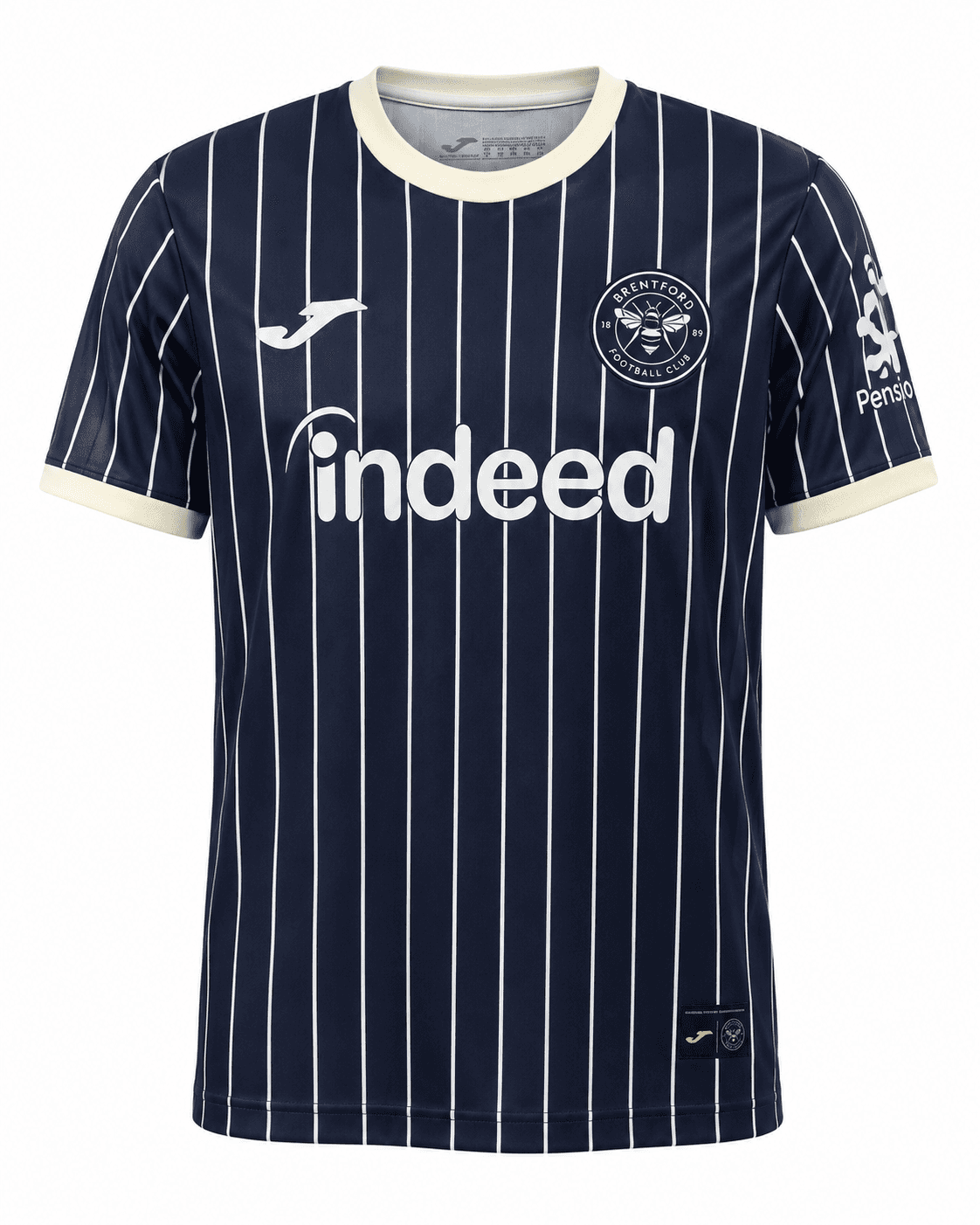 Maillot Brentford 2026/2027 Extérieur face