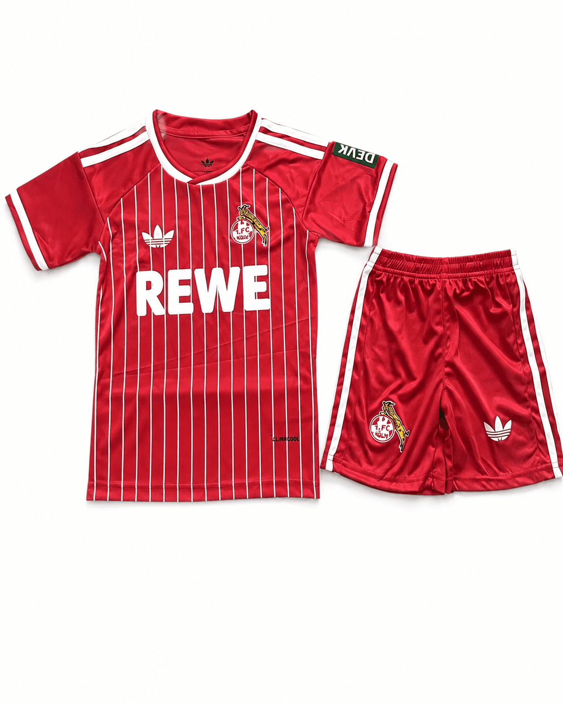 Ensemble maillot et short Cologne 2026/2027 Extérieur Enfant face