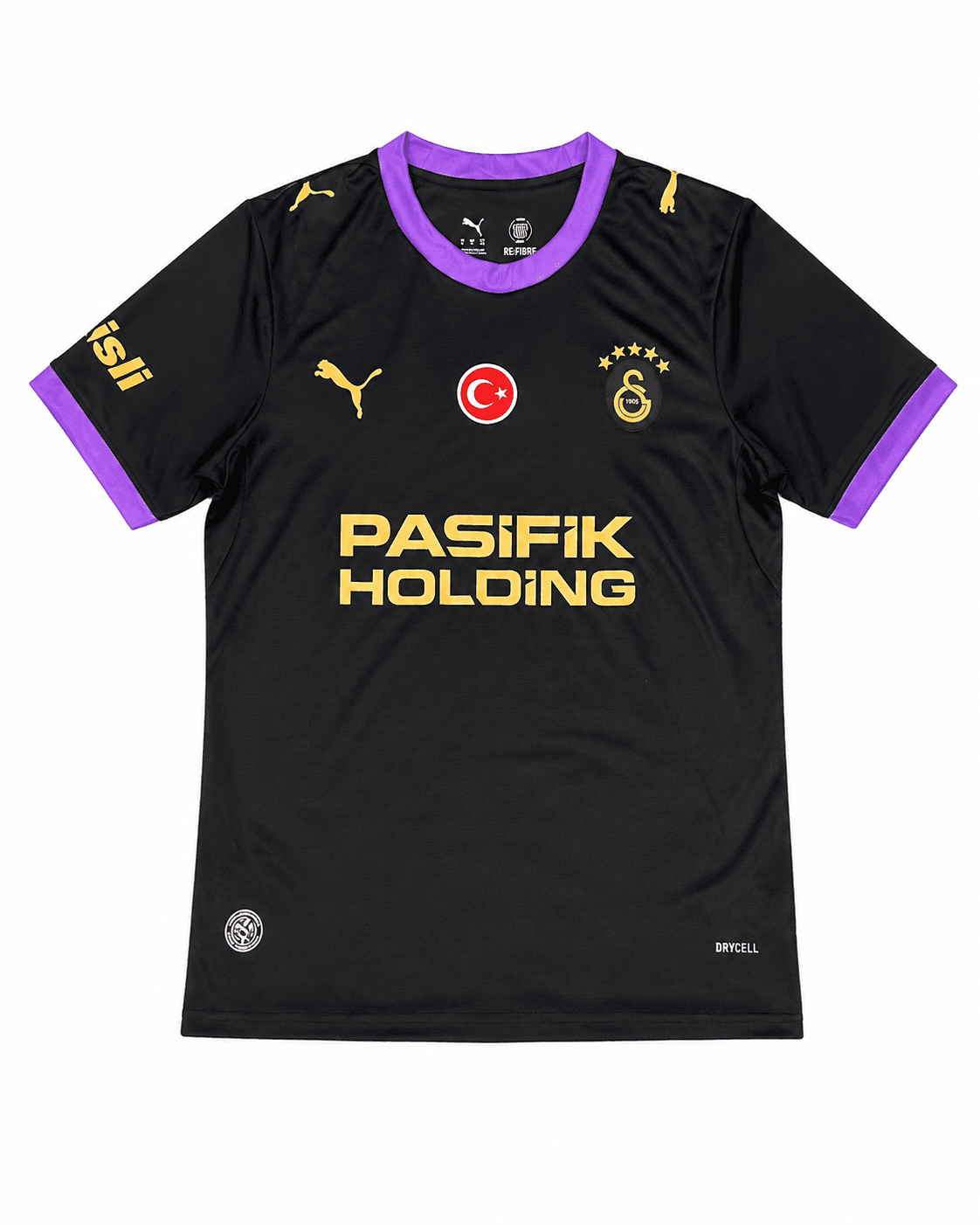 Maillot Galatasaray 2026/2027 Third noir et violet face