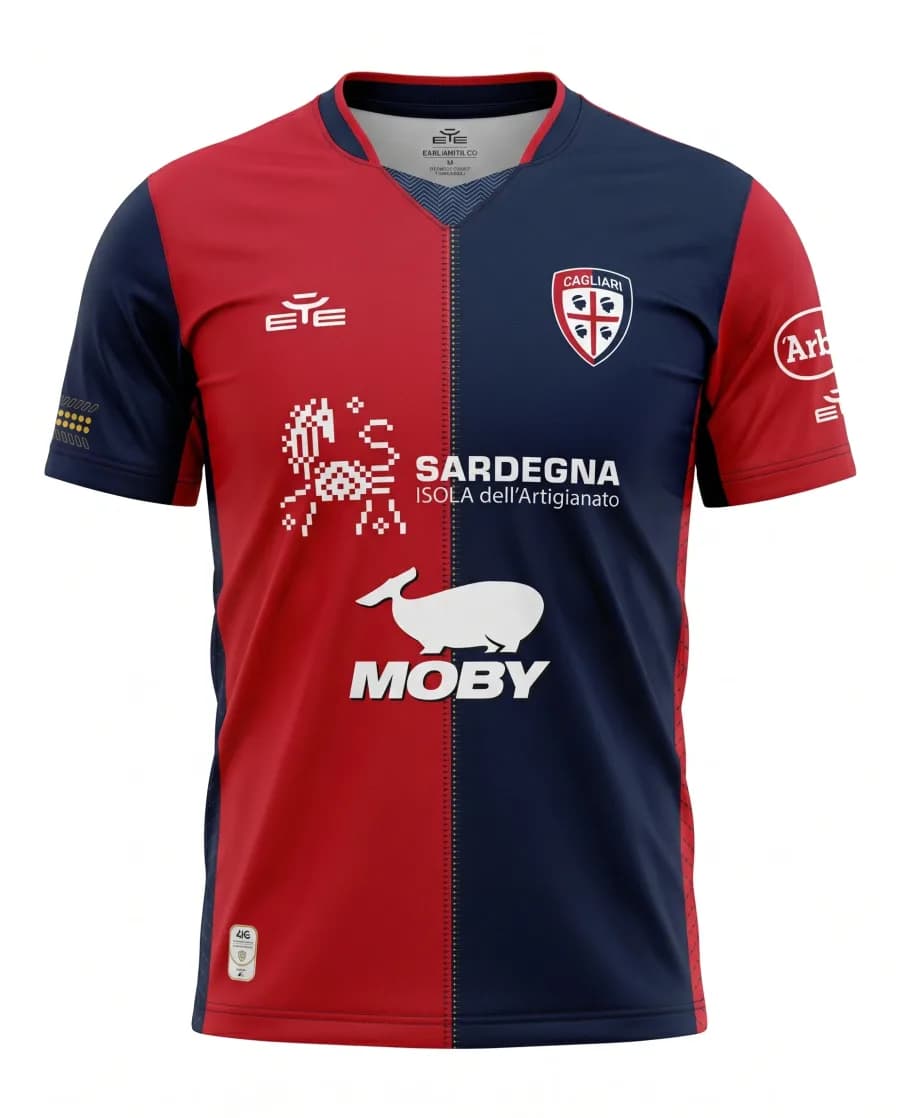 قميص Cagliari 24/25 الأساسي - صورة المنتج 1