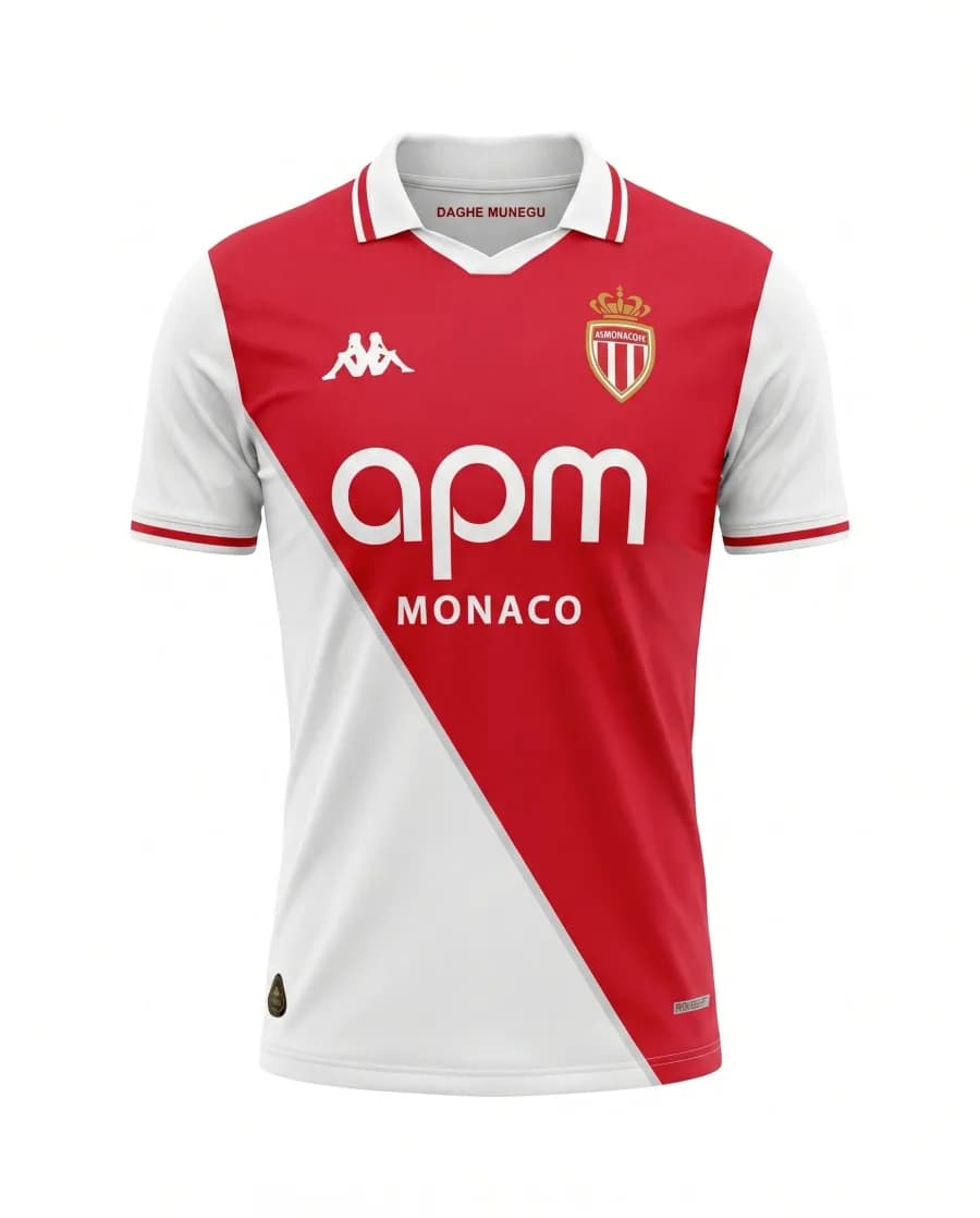 AS Monaco Domicile 2024-2024 - Vue du produit 1