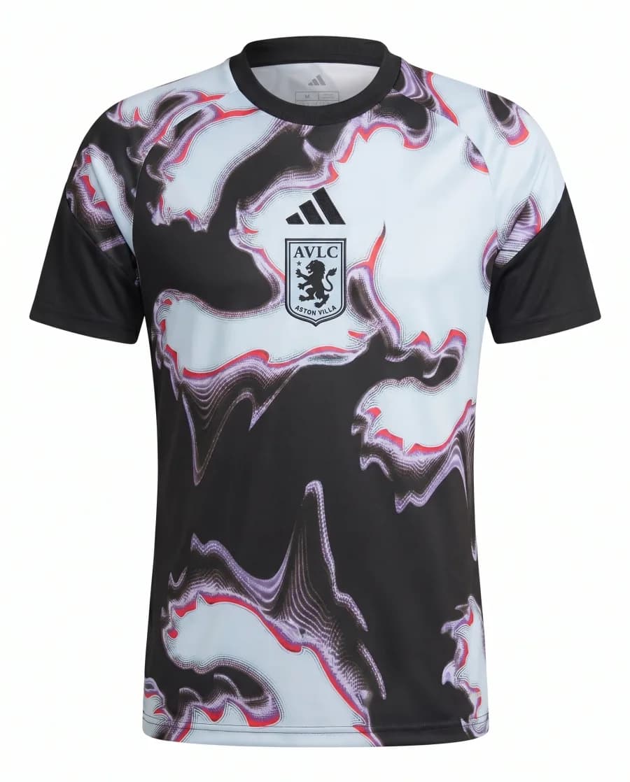 Maillot Aston Villa 26/27 Entrainement Noir Rose - Vue du produit 1