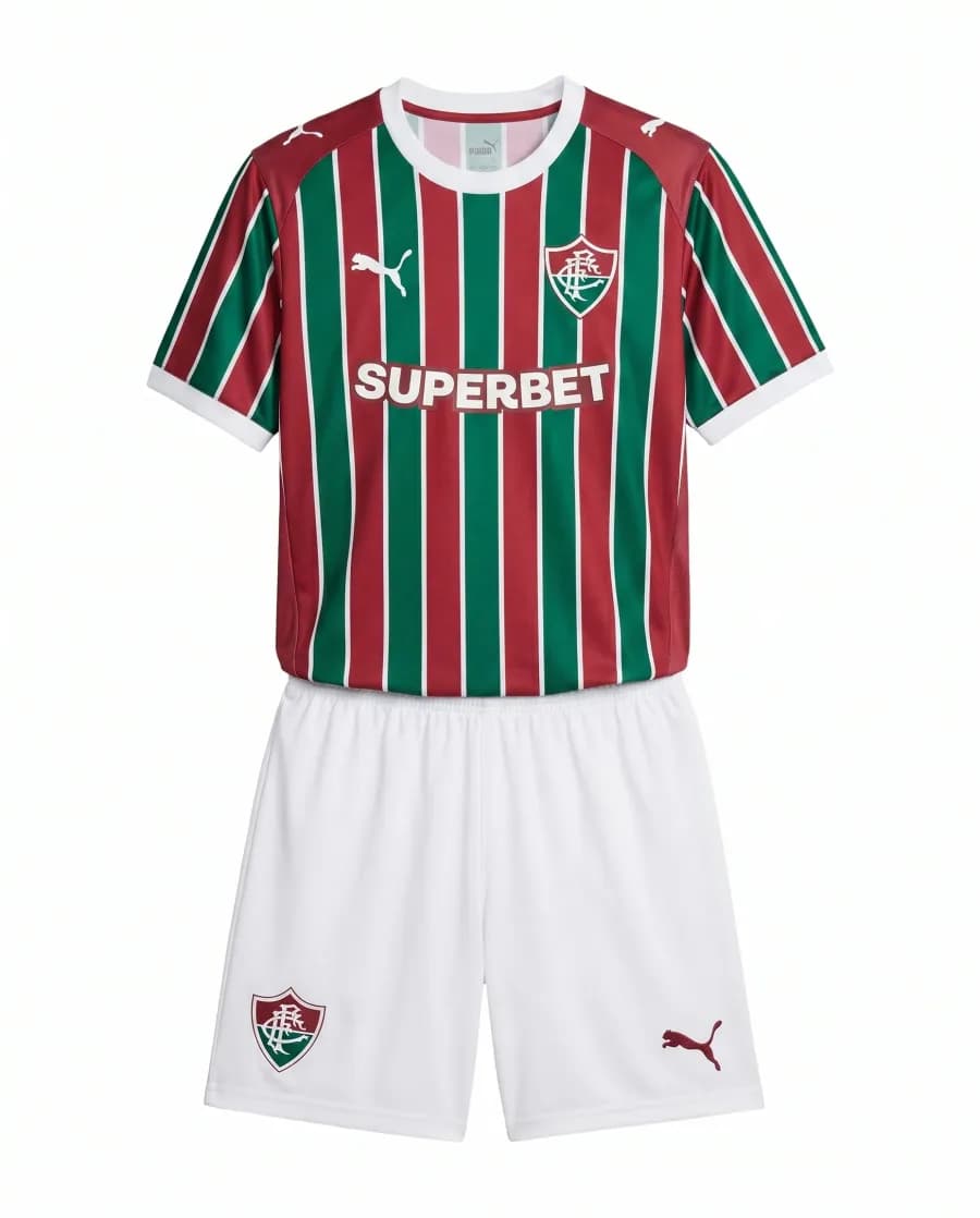 Ensemble أطفال Fluminense 26/27 الأساسي - صورة المنتج 1
