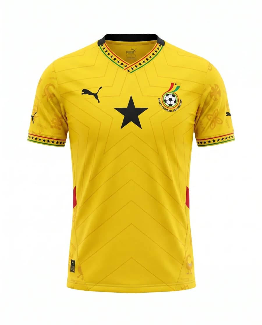 Maillot Ghana 26/27 Exterieur - Vue du produit 1