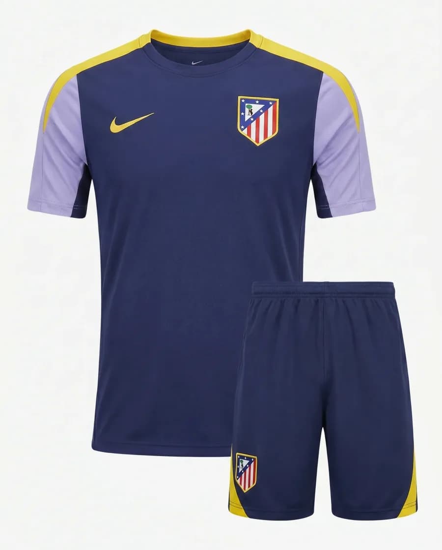 Ensemble Short T-shirt Atletico Madrid 2025/26 Entrainement Violet - صورة المنتج 1