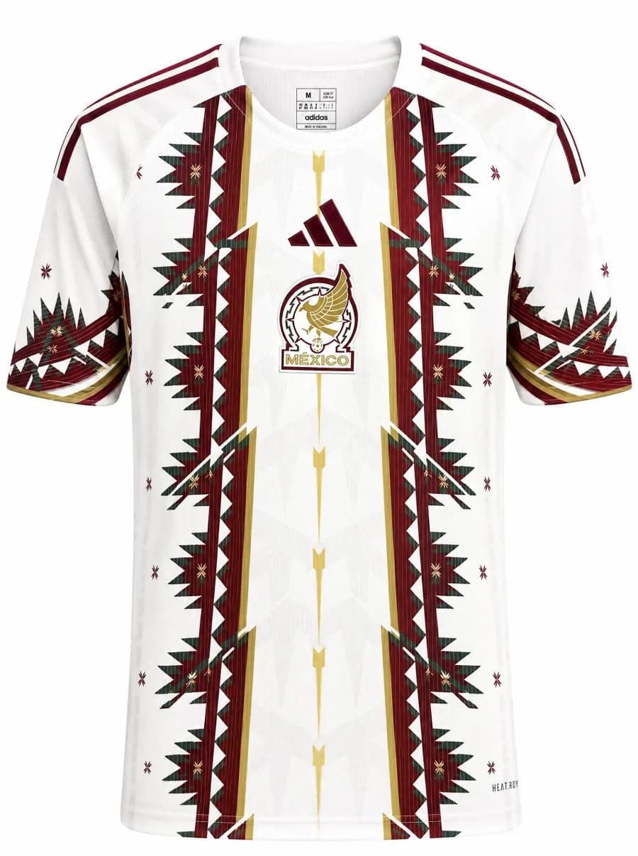 Maillot Mexique 26/27 Edition speciale Blanc Bordeaux - Vue du produit 1