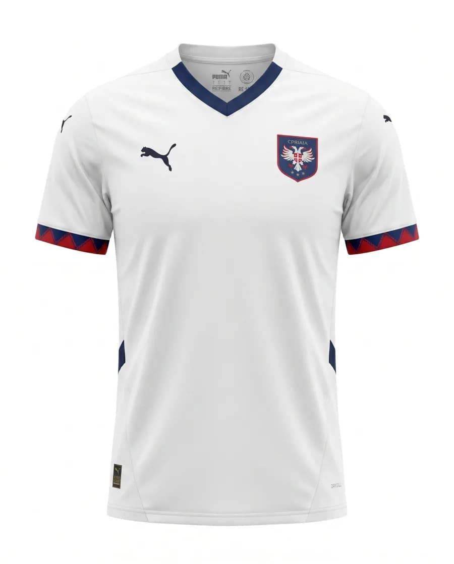 Maillot Serbia 24/25 Exterieur - Vue du produit 1