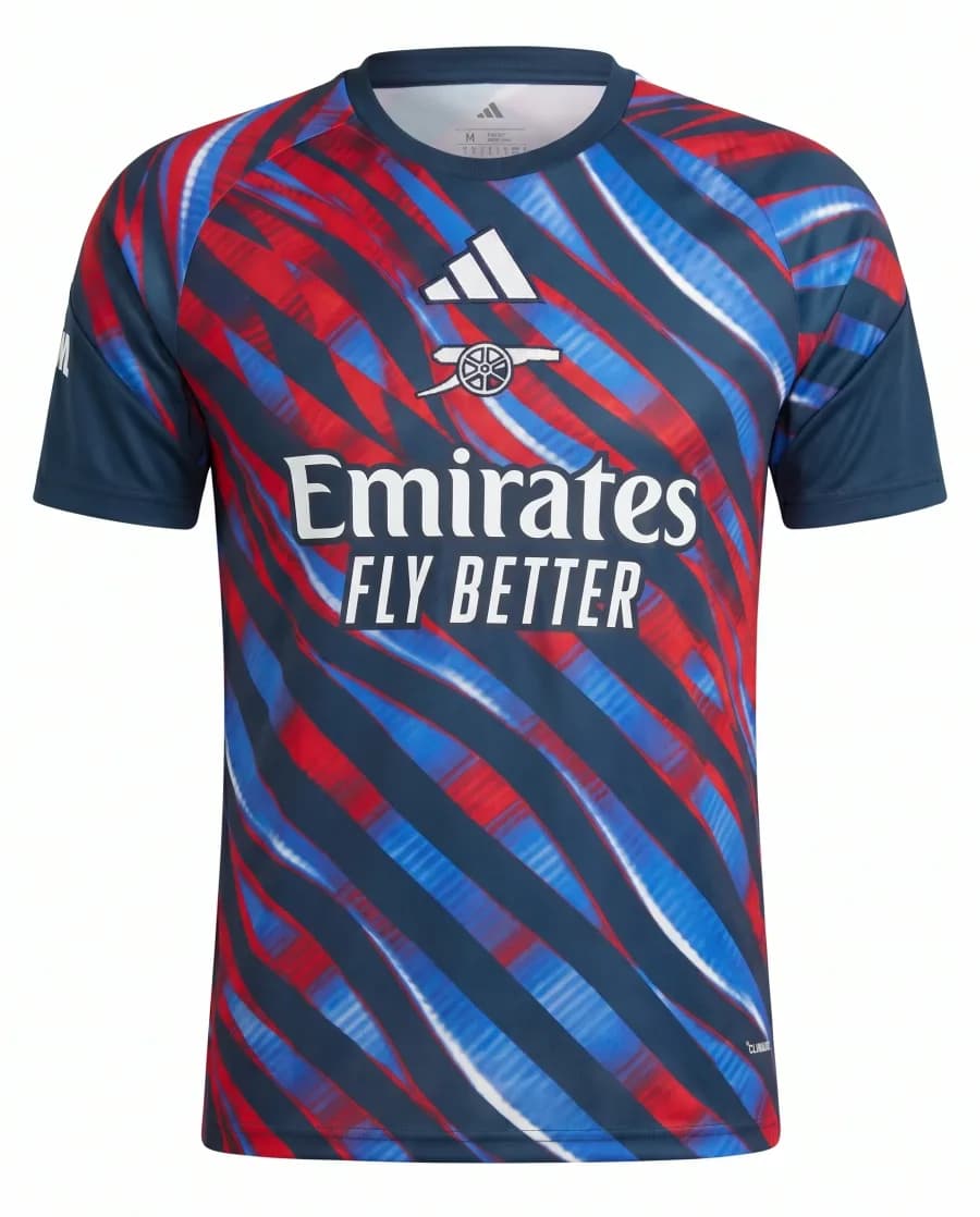 Maillot Arsenal 26/27 Entrainement Rouge Bleu - Vue du produit 1