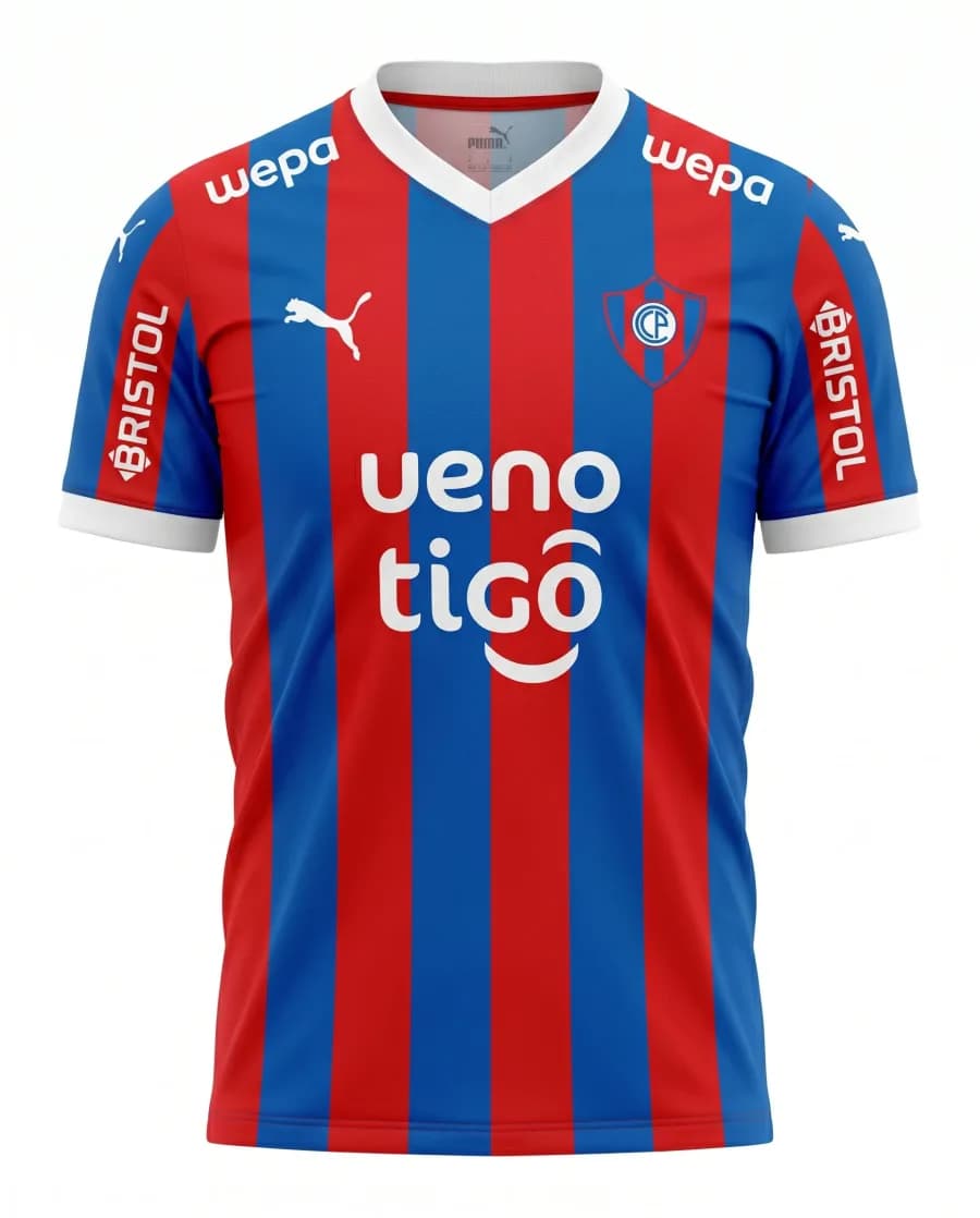 قميص Club Cerro Porteño 24/25 الأساسي - صورة المنتج 1