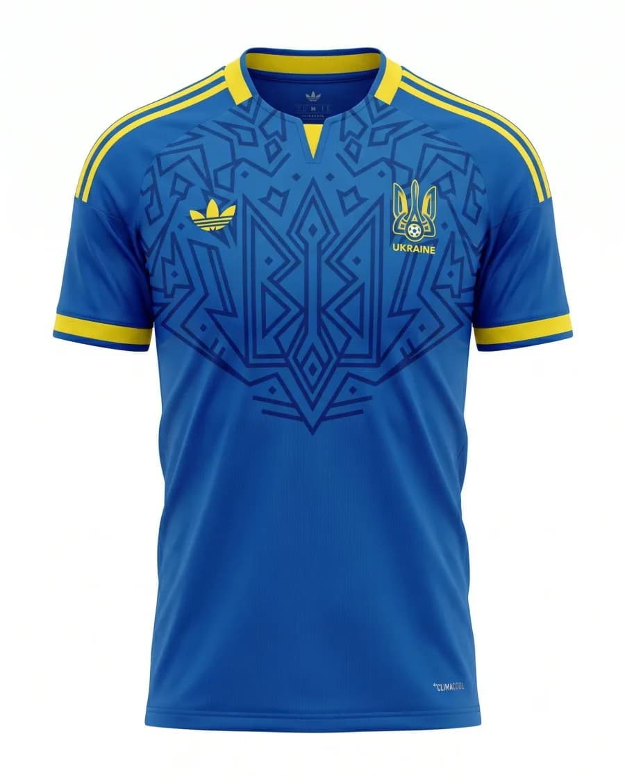 Maillot Ukraine 26/27 Exterieur - Vue du produit 1