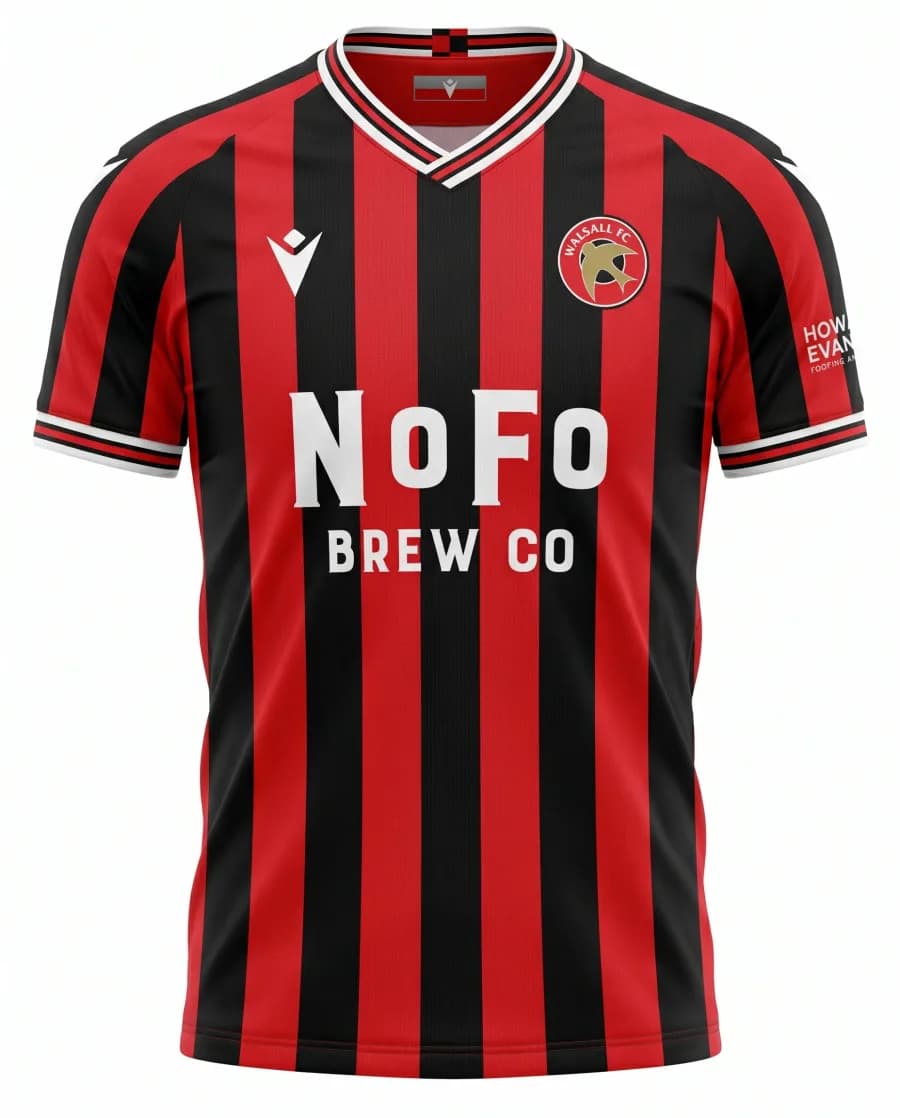 قميص Walsall Football Club 25/26 الأساسي - صورة المنتج 1