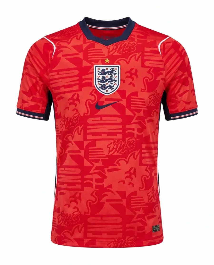 Angleterre كأس العالم 2026-2027 الخارجي أحمر - صورة المنتج 1
