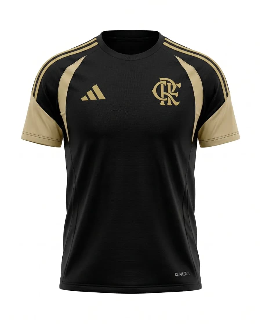 Maillot Flamengo 26/27 Entrainement Noir - Vue du produit 1