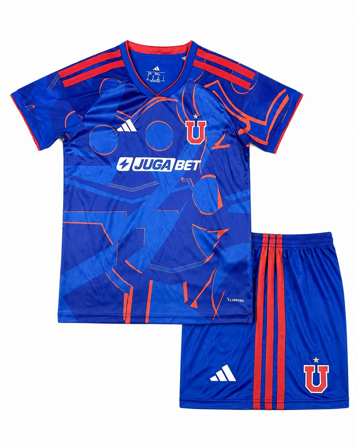 Ensemble maillot short Universidad de Chile 2026/2027 Domicile Enfant face