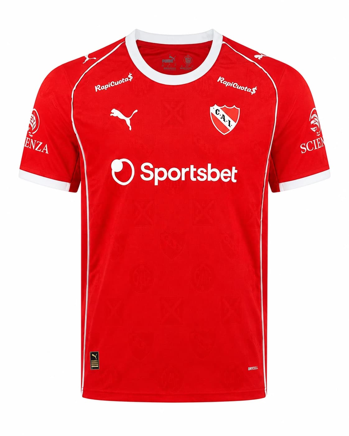 Maillot Club Atletico Independiente 2026/2027 Domicile face