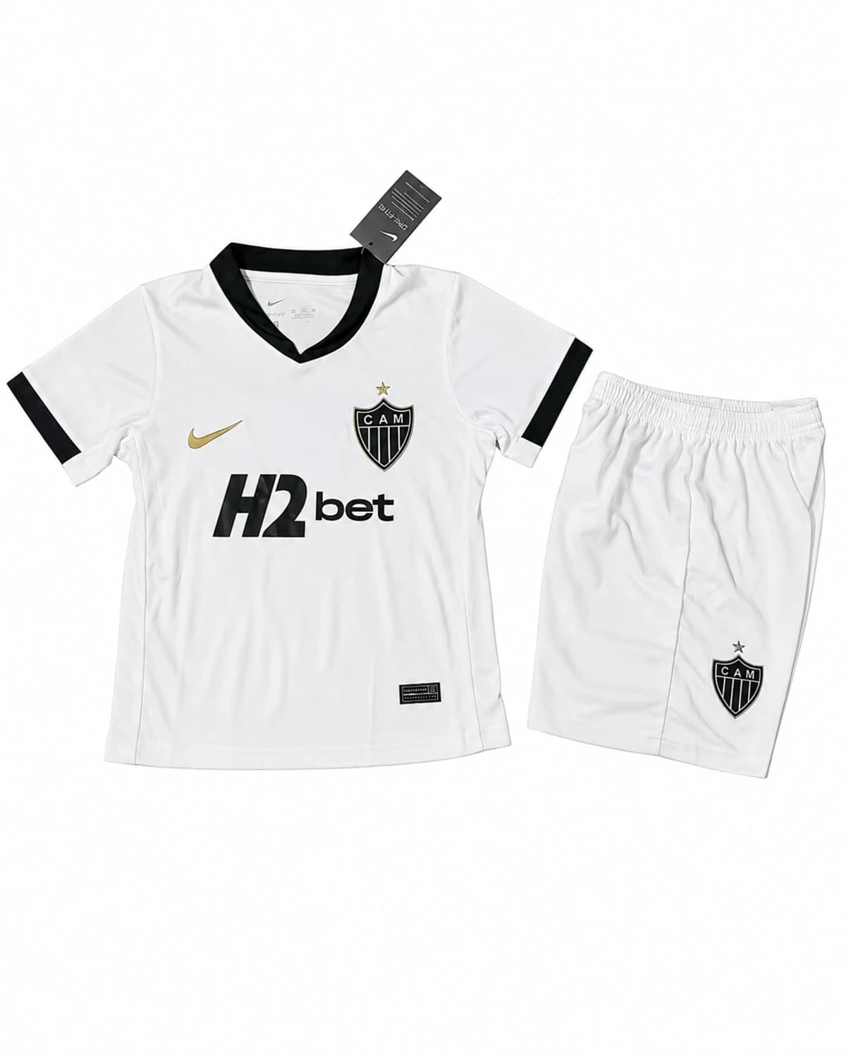 Ensemble maillot short Atlético Mineiro 2026/2027 Extérieur Enfant face