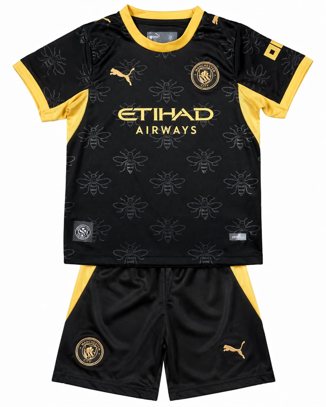 Ensemble Manchester City 2026/2027 extérieur enfant face