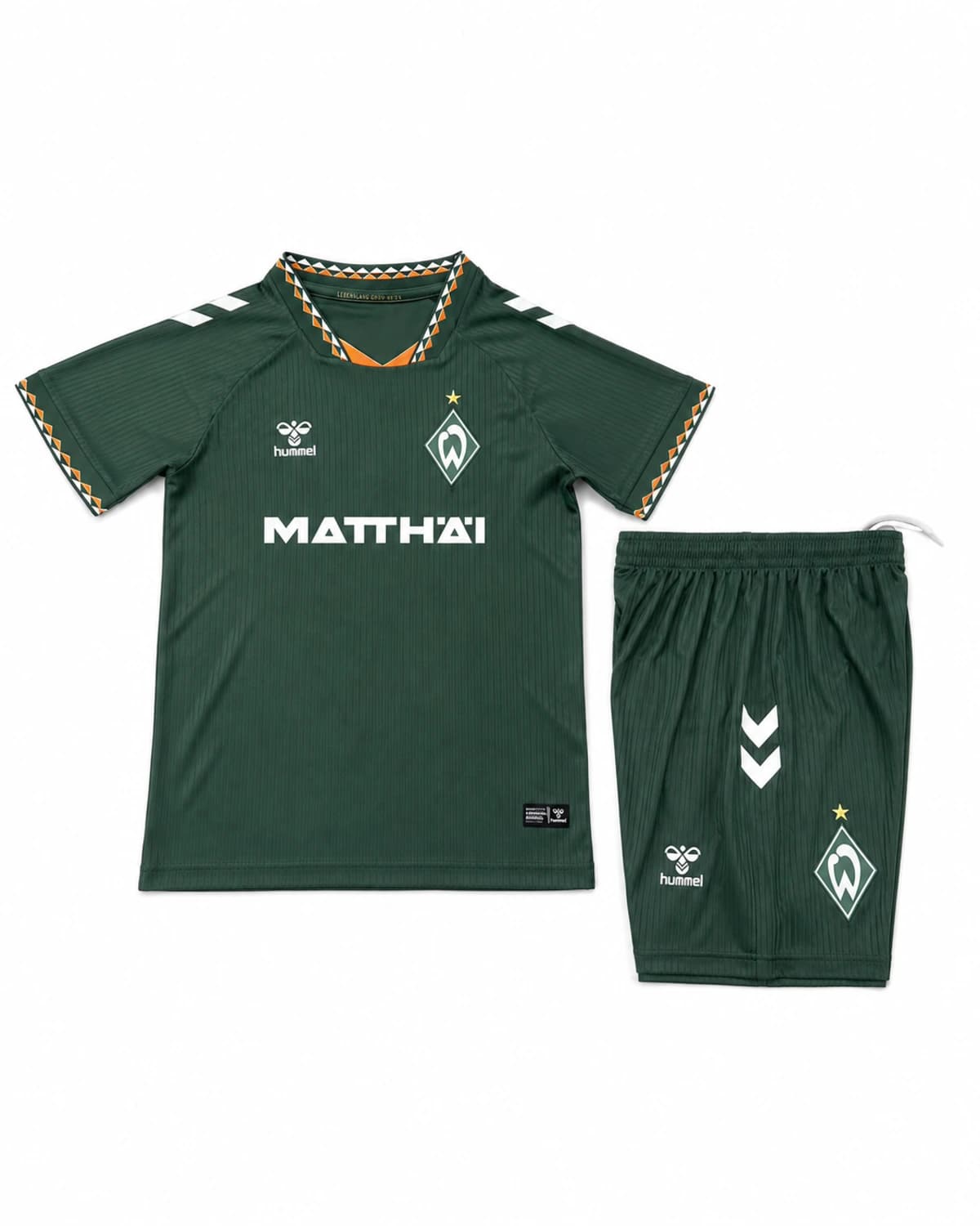 Ensemble maillot short Werder Brême 2026/2027 Extérieur Enfant face