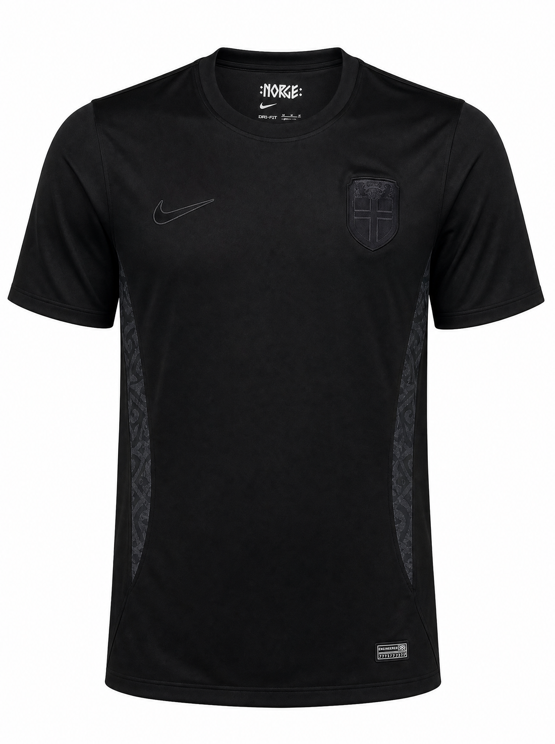 Maillot Norvege 26/27 Exterieur Noir