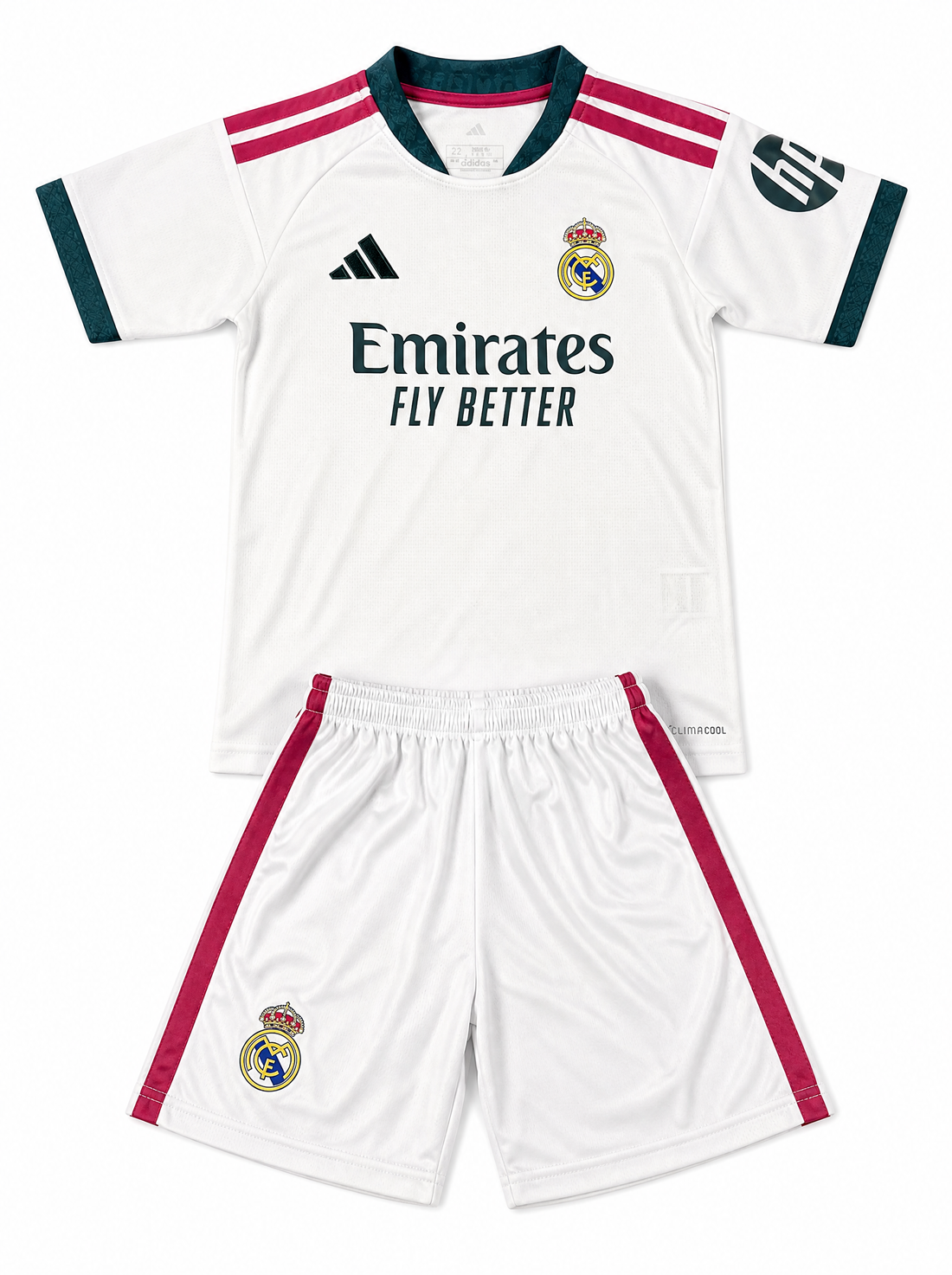 Ensemble maillot + short Enfant Real Madrid 26/27 Domicile