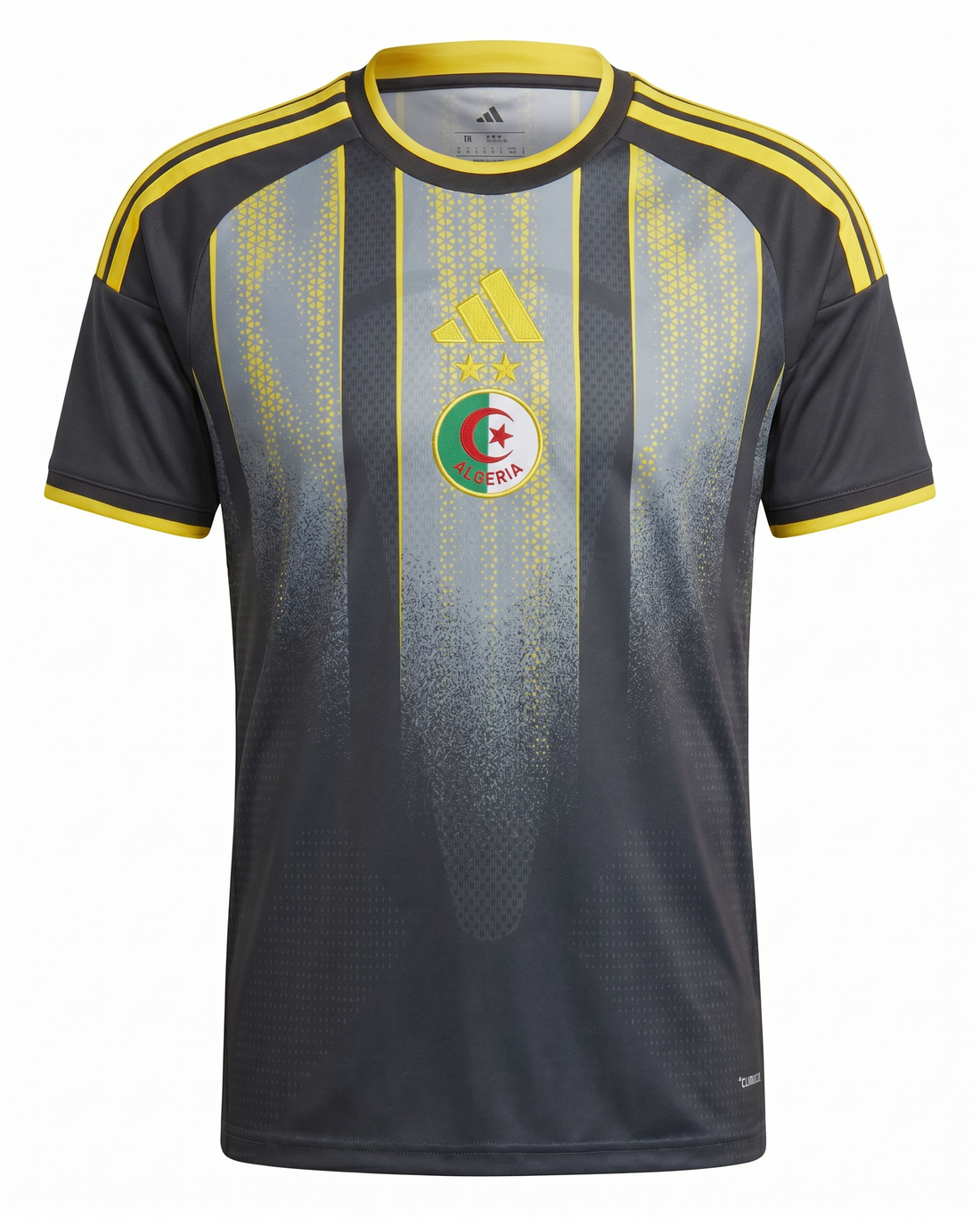 Maillot Algérie 26/27 Entrainement Noir Jaune