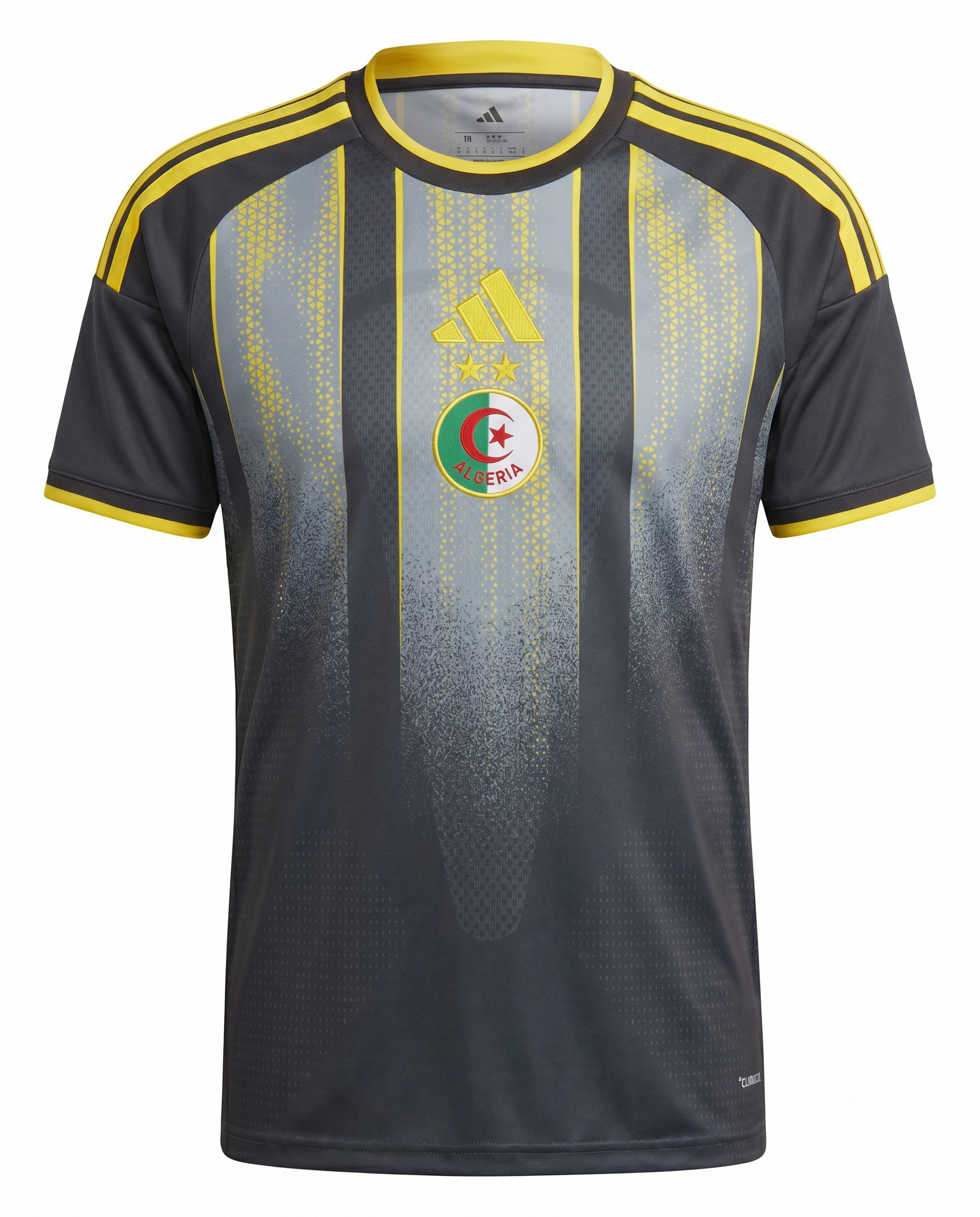 Maillot Algérie 26/27 Entrainement Noir Jaune