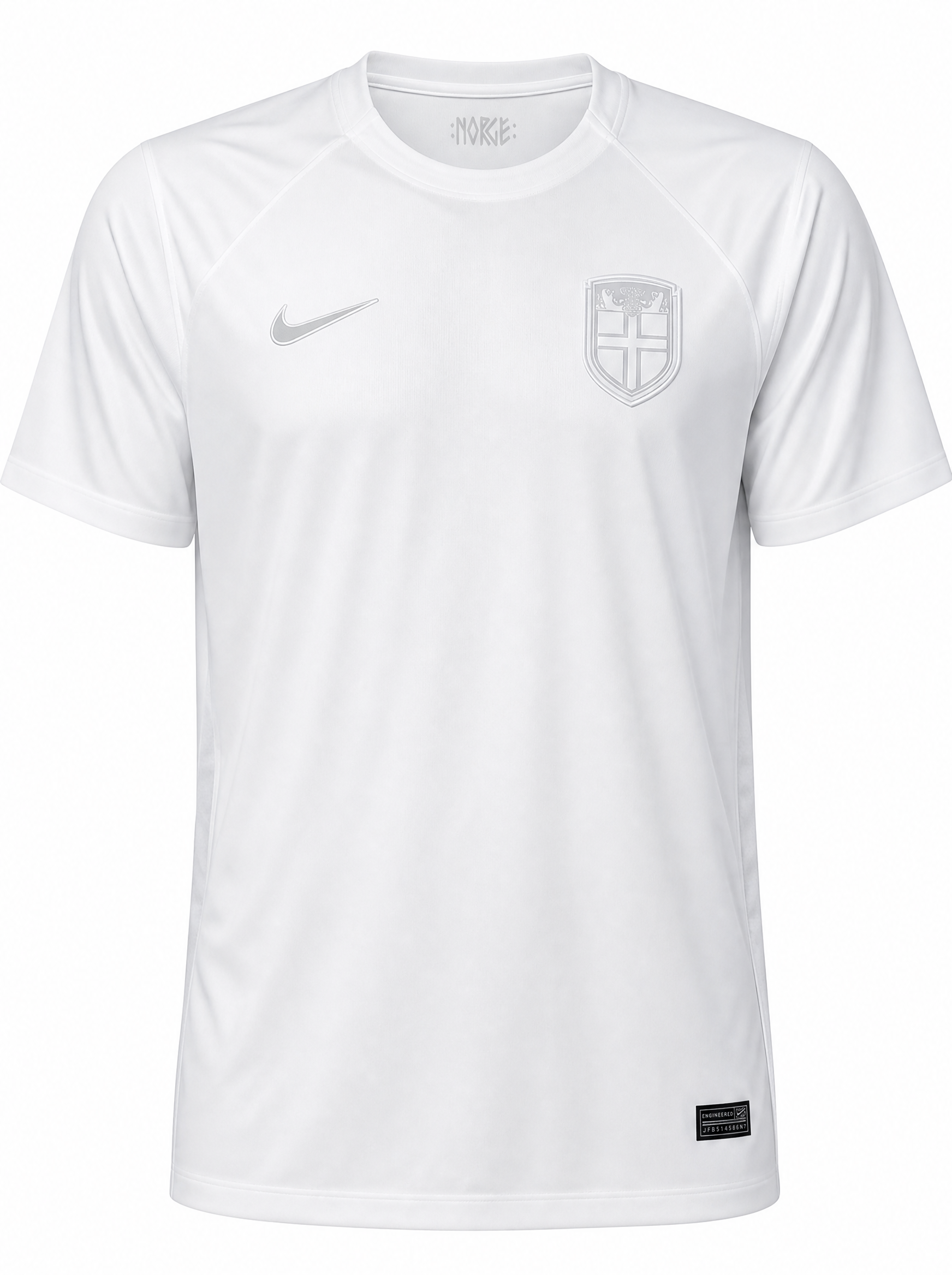 Maillot Norvege 26/27 Exterieur Blanc