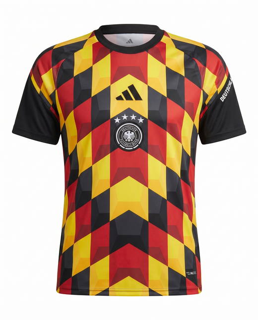 Maillot Allemagne 26/27 Entrainement Noir Rouge Jaune
