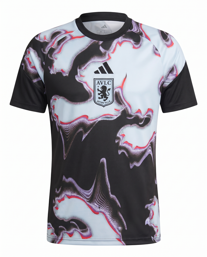 Maillot Aston Villa 26/27 Entrainement Noir Rose
