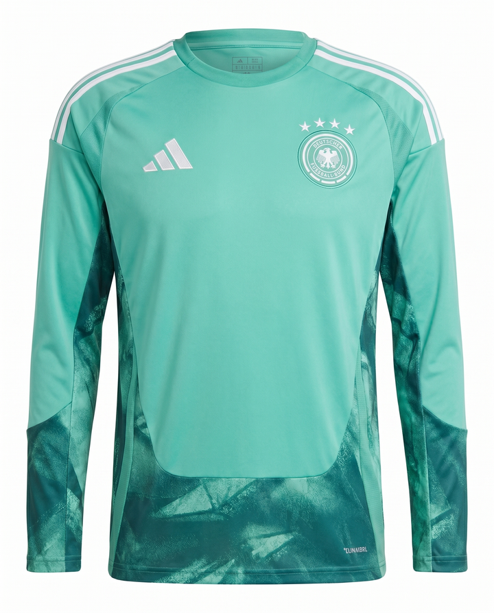Maillot Allemagne 26/27 Gardien Turquoise Manches longues