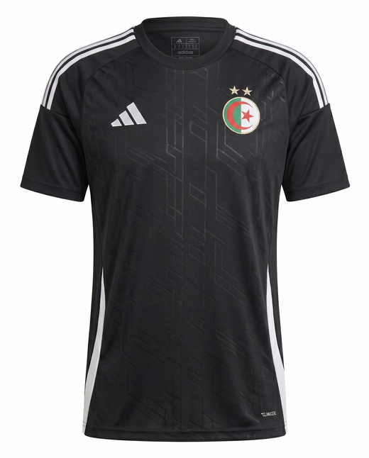 Maillot Algerie 26/27 Entrainement Noir Deux Etoiles