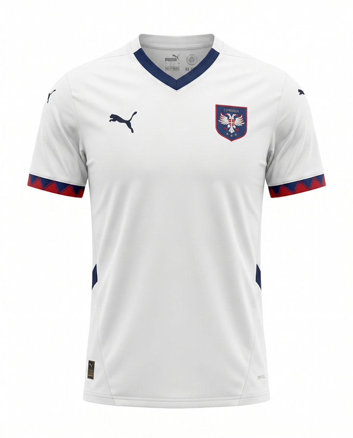 Maillot Serbia 24/25 Exterieur