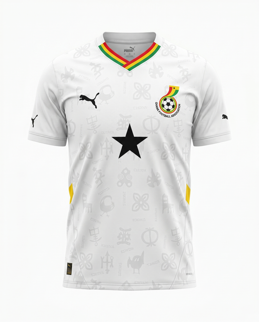 Maillot Ghana 26/27 Domicile